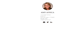 Desktop Screenshot of amyafrica.com