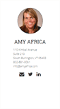 Mobile Screenshot of amyafrica.com