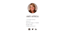 Tablet Screenshot of amyafrica.com